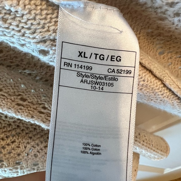 Roxy XL Crochet cap sleeve cardigan - Picture 7 of 7